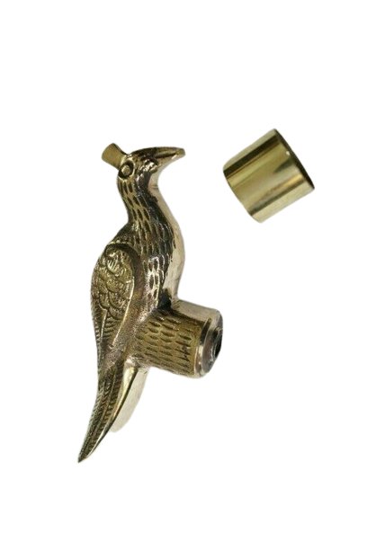 peacock Brass Designer Style FOR Cane Walking Stick Vintage Head HANDLE Only