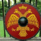 Medieval Viking Round Armor Shield Templar Wooden 24’’ Armor Shield