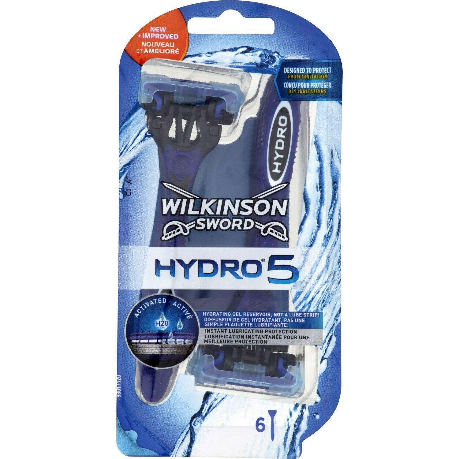 Hydro 5 razors, disposable WILKINSON SWORD x6