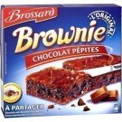 lot 3 Chocolate and chip brownie 285 gr brossard