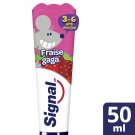 lot 3 Toothpaste Children 3 to 6 years old SIGNAL strawberry flavor 50 ml