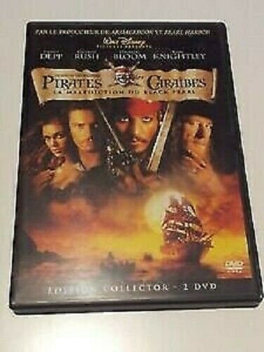 DVD Pirates of the Caribbean The Curse of the Black Pearl Collector's Edition like new