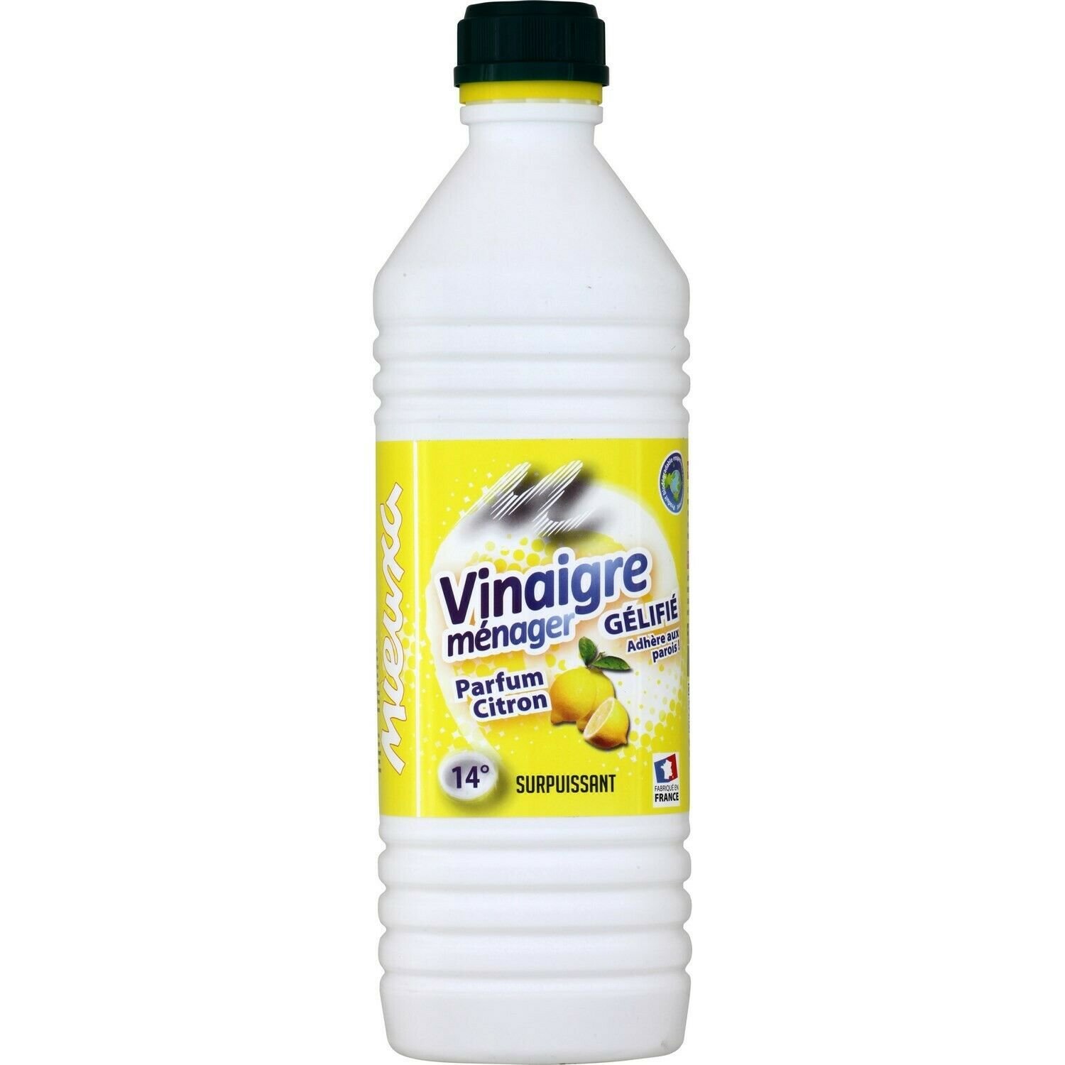 lot 3 Household cleanser gelled household vinegar, lemon MIEUXA 1 liter
