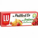 lot 3 LA PAILLE D'OR: Strawberry and wild strawberry wafers 170 gr
