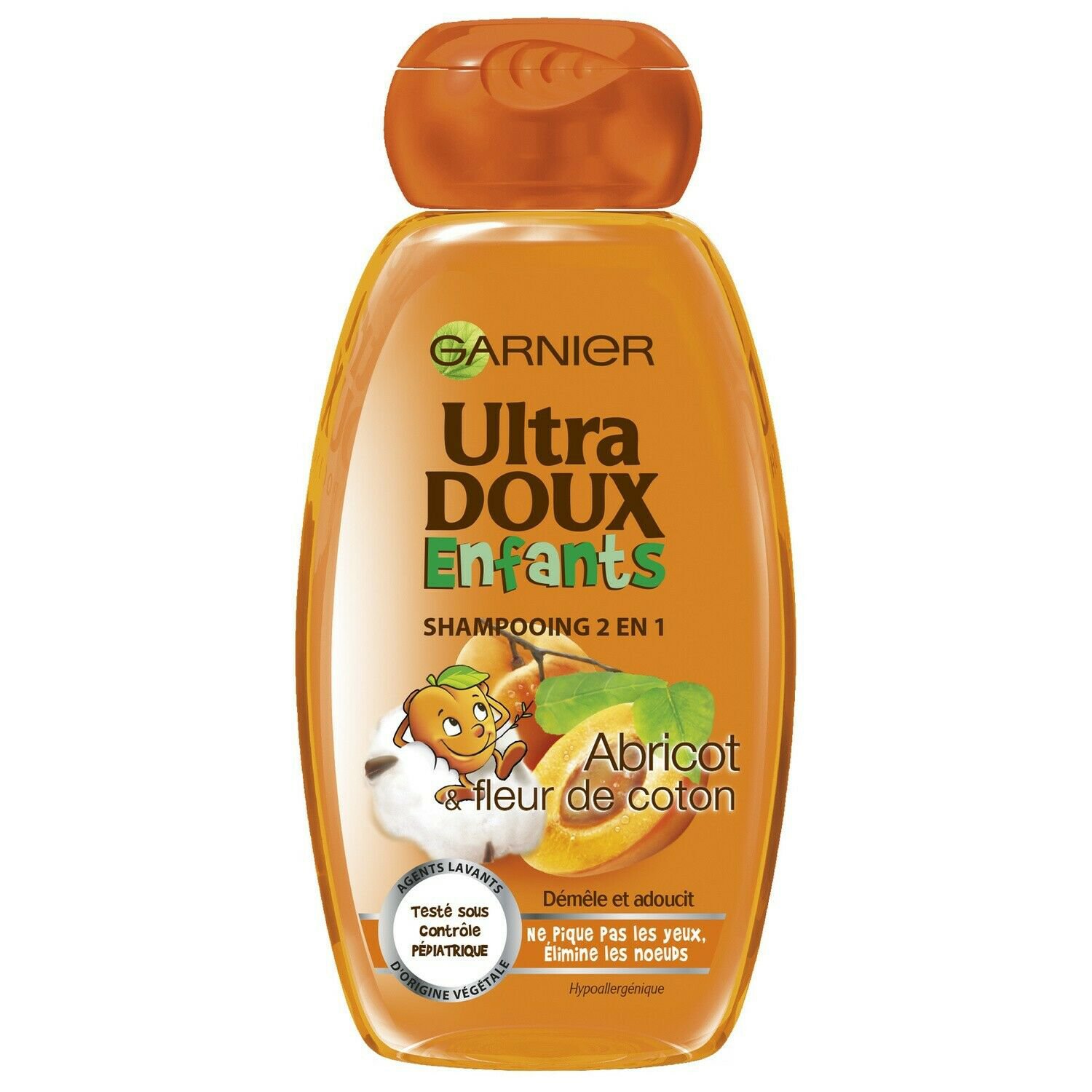 lot 3 ULTRA SOFT apricot and cotton flower shampoo 400 ml