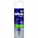 lot 3 GILLETTE Sensitive Skin Series shaving foam 250 ml