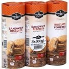 lot 3 x 3 Biscuits with cocoa filling 300 gr brink