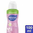 lot 3 MONSAVON anti-perspirant compressed lotus flower deodorant 100 ml
