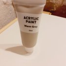 warm grey acrylic paint 22 ml new