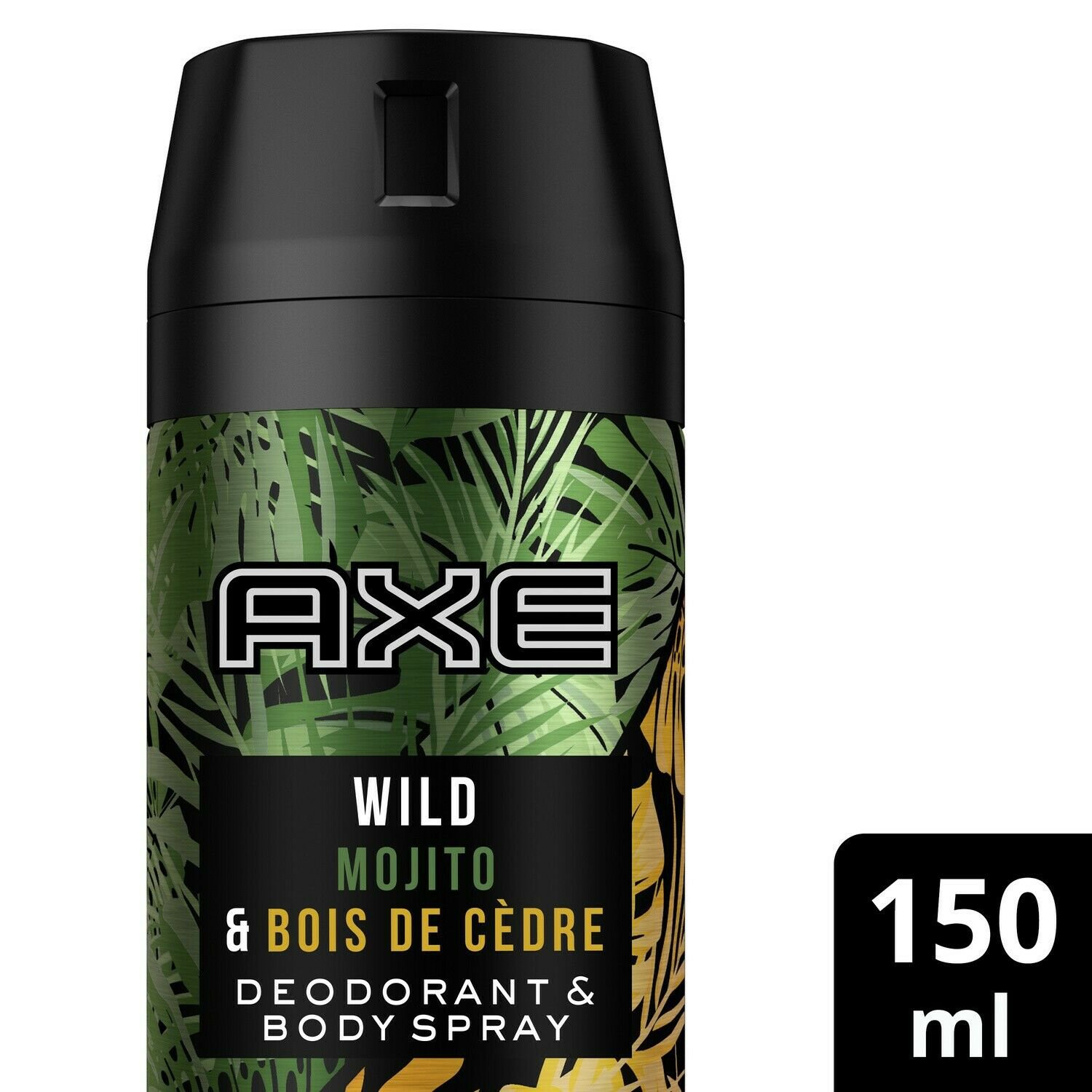 lot 3 wild AX deodorant 150 ml