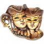 Masked Lovers Wall Mask