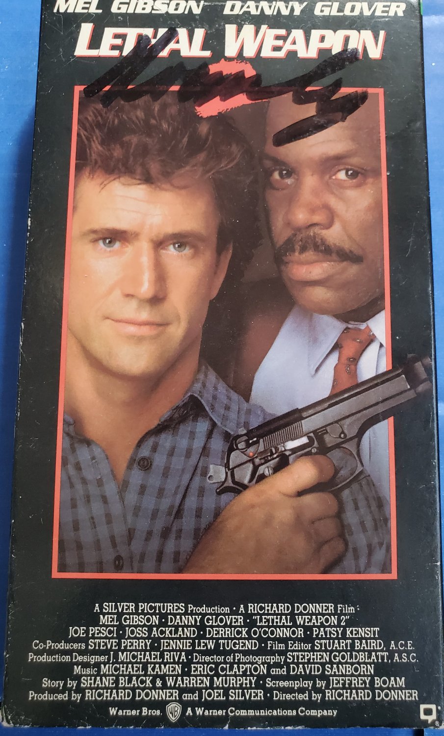 Lethal Weapon 2 VHS Video Tape Mel Gibson Danny Glover Joe Pesci