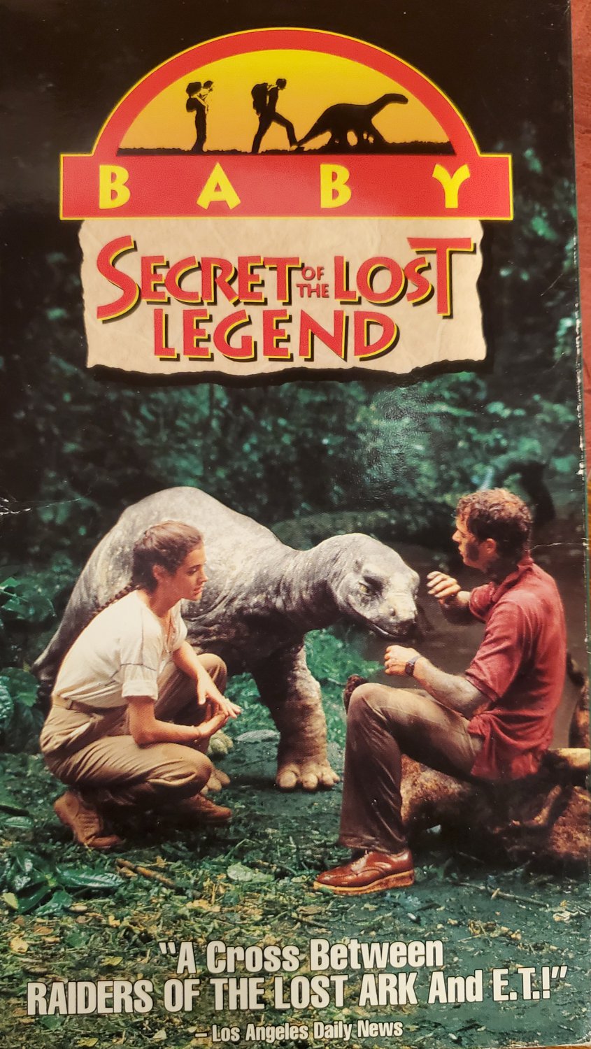 Baby Secret Of The Lost Legend Dinosaur Movie VHS Tape William Katt