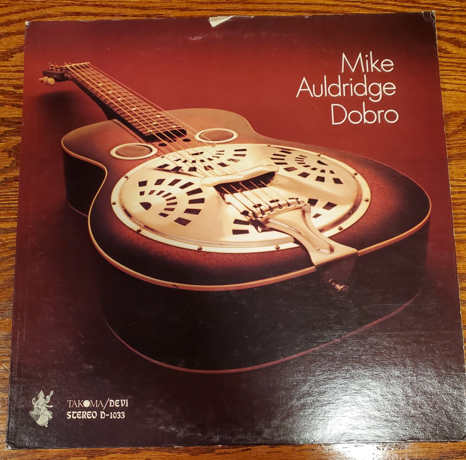 Mike Auldridge Dobro Bluegrass 33 RPM Record Album LP Tacoma/Devi D ...