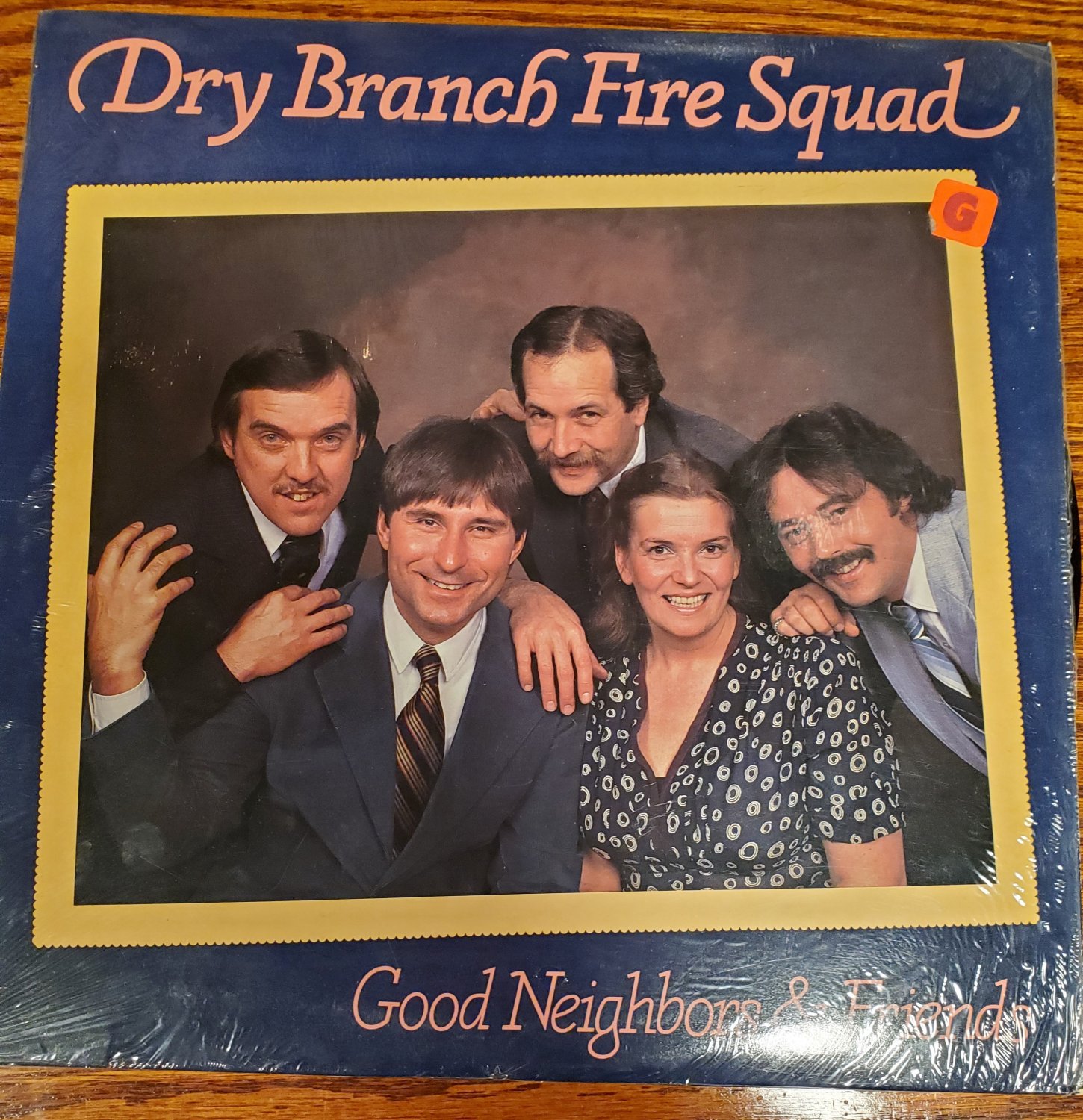 Dry Branch Fire Squad Good Neighbors and Friends Bluegrass 33 RPM  Record Music LP Rounder