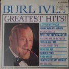 Burl Ives Greatest Hits Folk Country 33 RPM Vinyl Record LP
