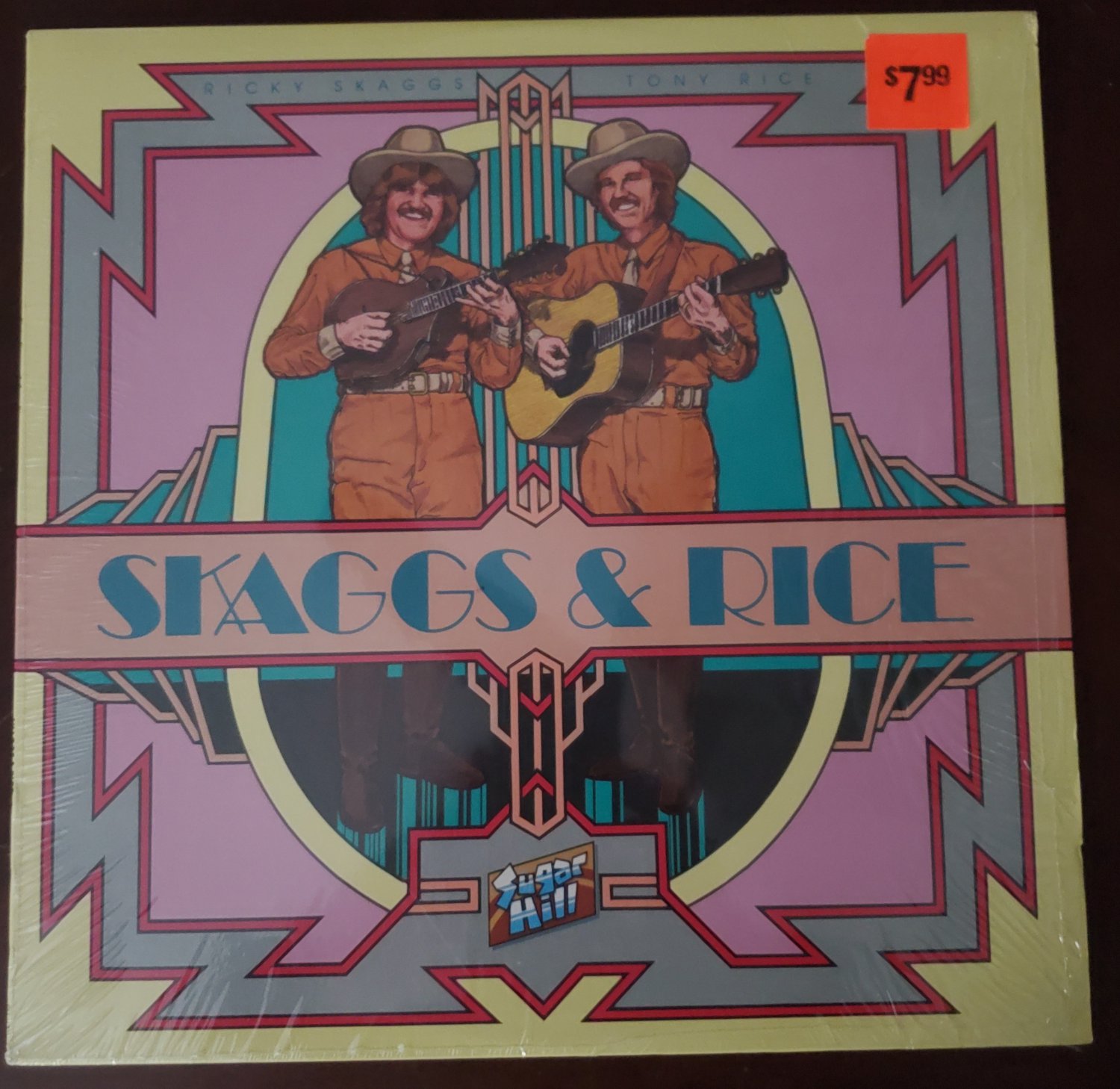 Ricky Skaggs & Tony Rice Old Time Country Bluegrass Folk 33 RPM Vinyl Record LP