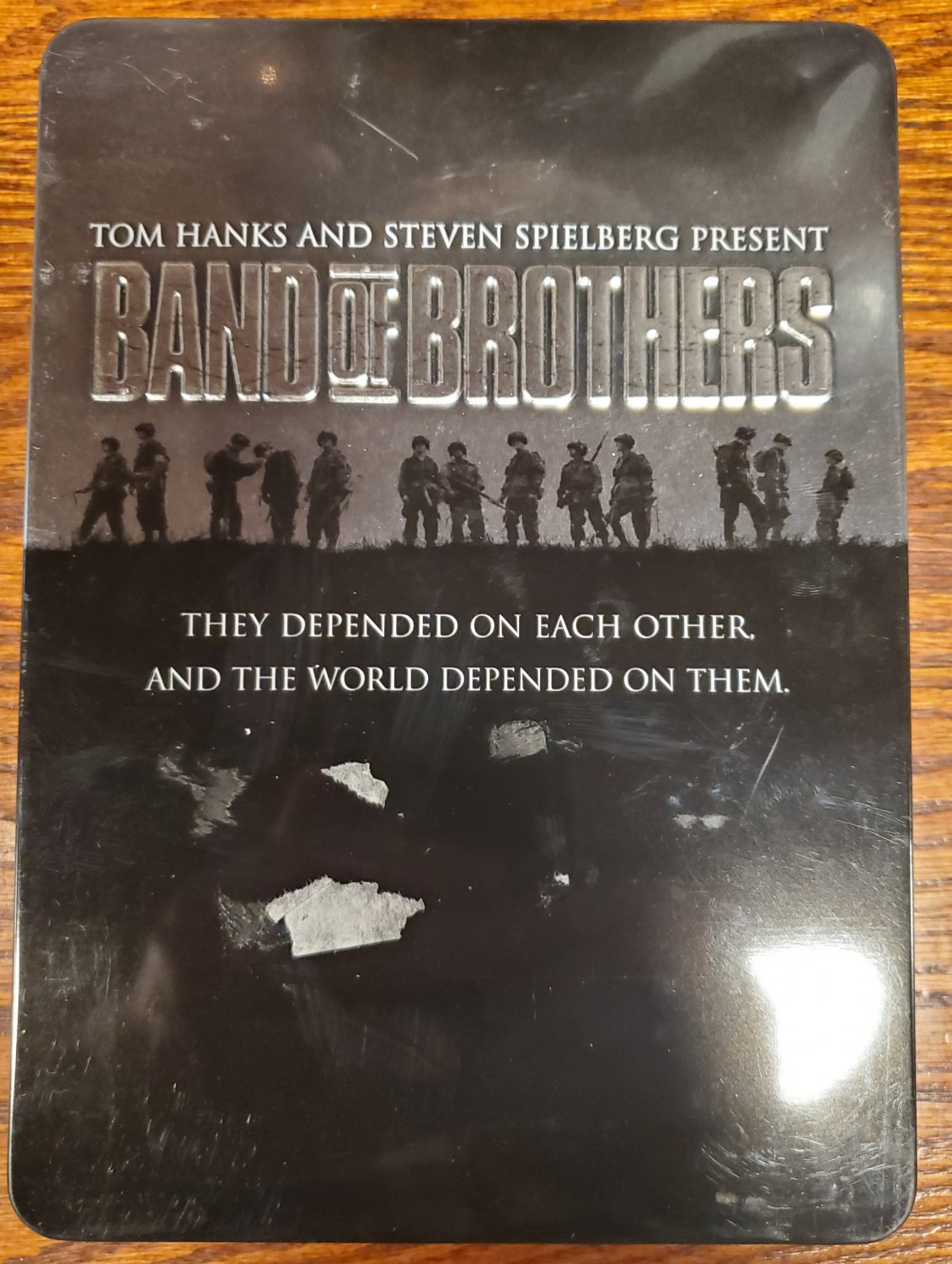 Band of Brothers World War II DVD Box Set Collector’s Tin Box Tom Hanks ...