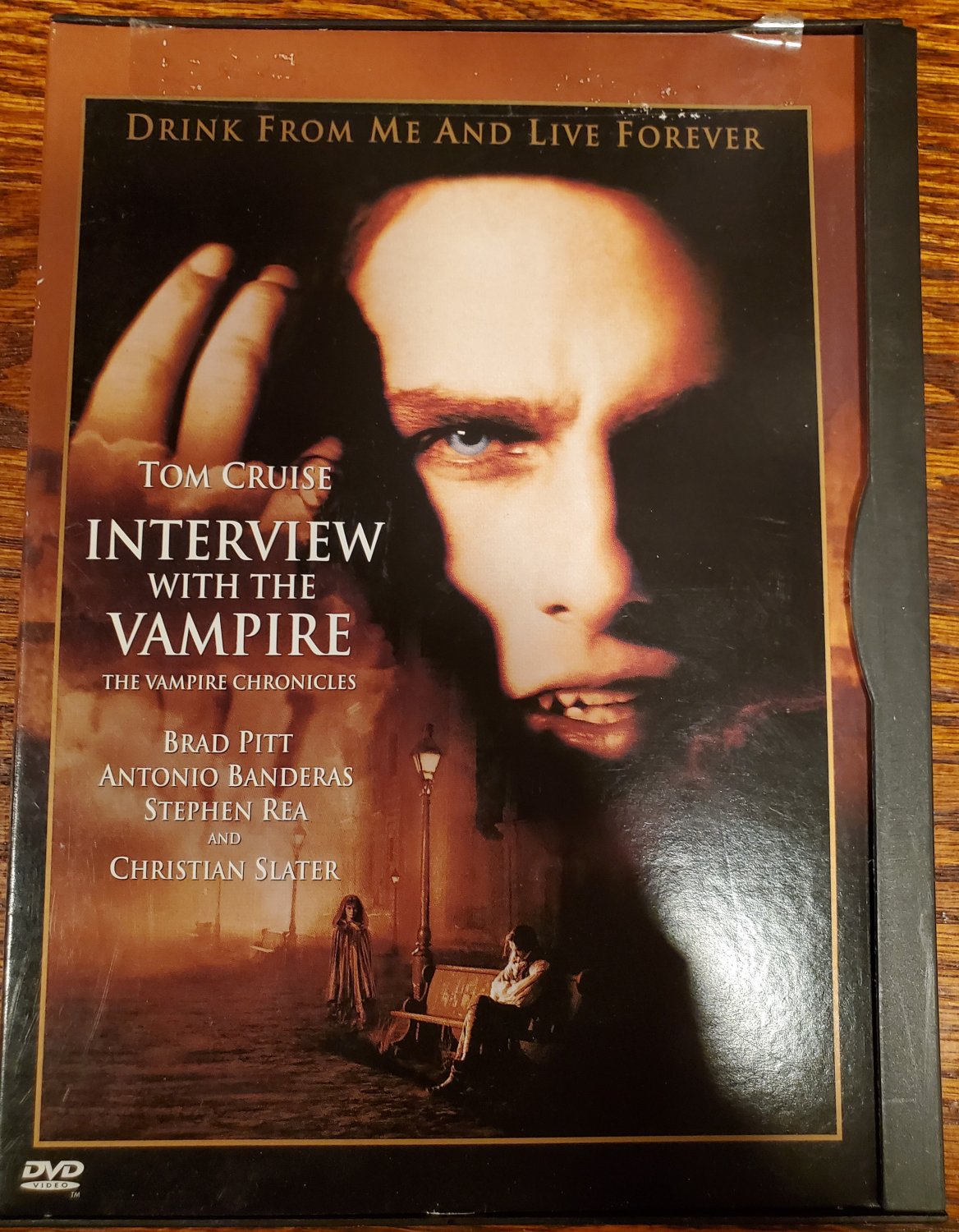 Anne Riceâ��s Interview With The Vampire Tom Cruise Brad Pitt Christian Slater Antonio Banderas DVD