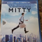The Secret Life of Walter MItty Blu Ray + DVD Ben Stiller 2 Disc Set