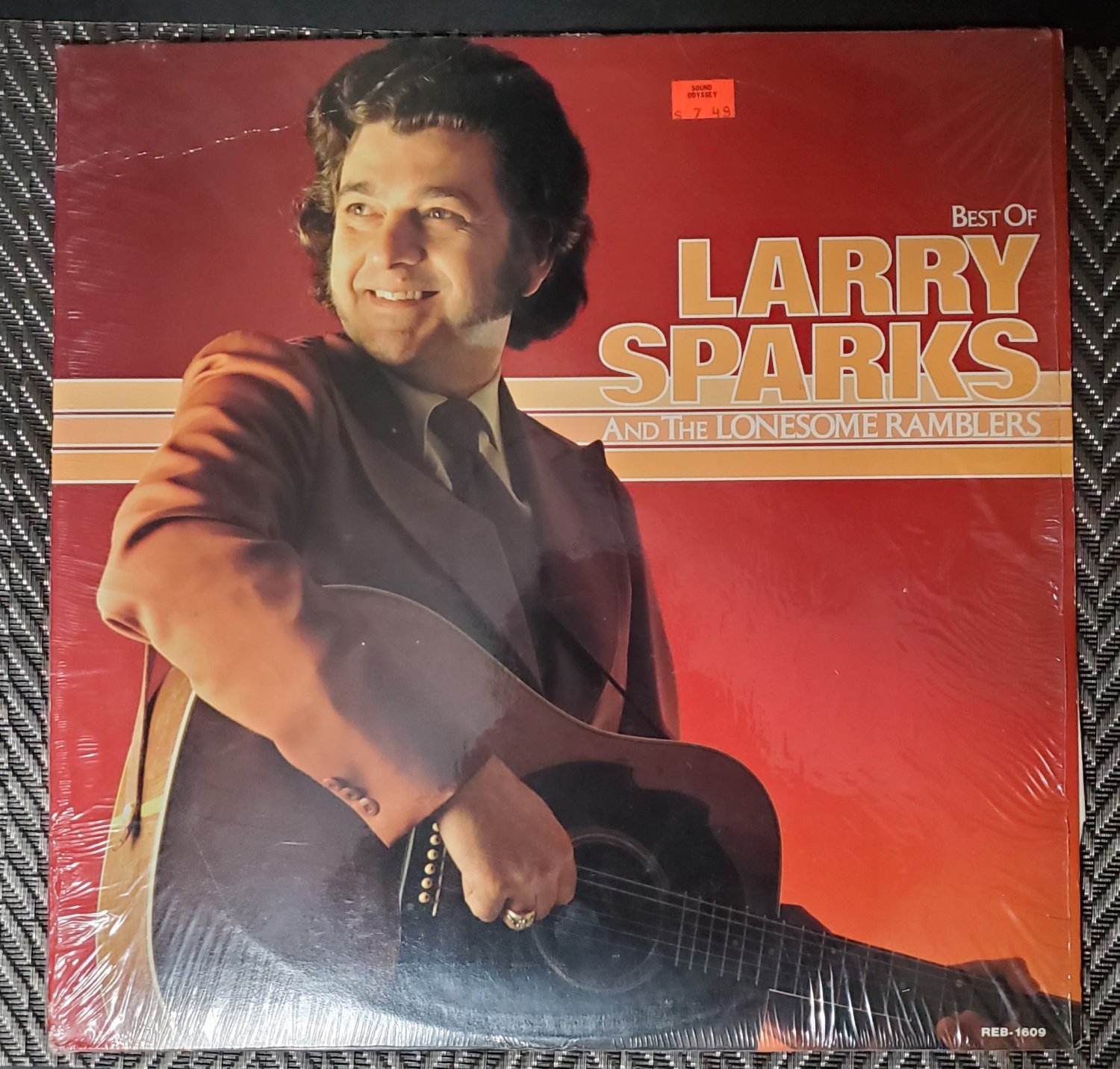 Best Of Larry Sparks And The Lonesome Ramblers Bluegrass 33 RPM Vinyl ...