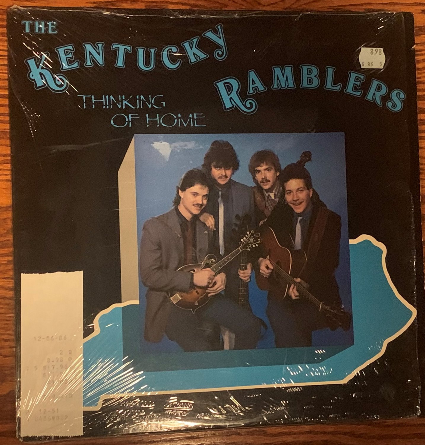 The Kentucky Ramblers Thinking of Home Country Bluegrass 33 RPM Vinyl Record LP