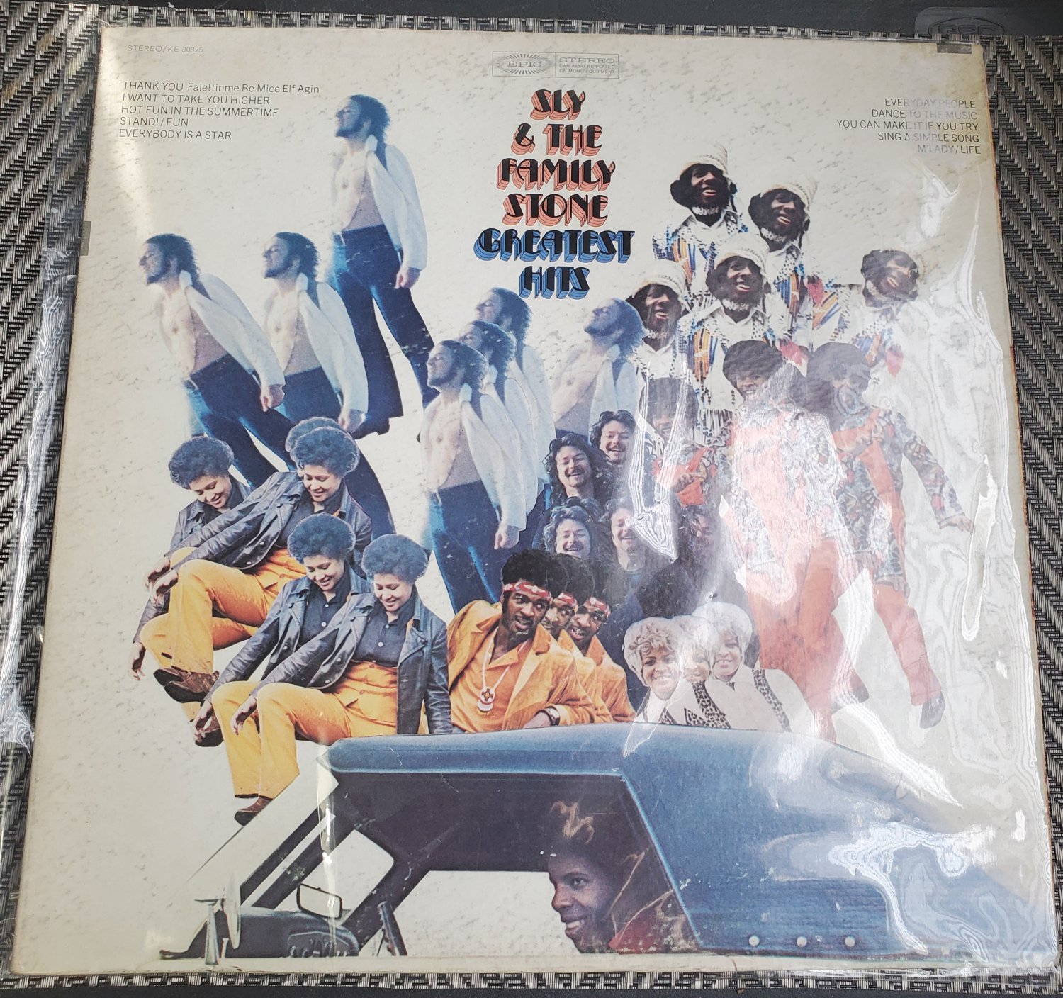 Sly & The Family Stone Greatest Hits 33 RPM Album LP Record Vinyl 1970