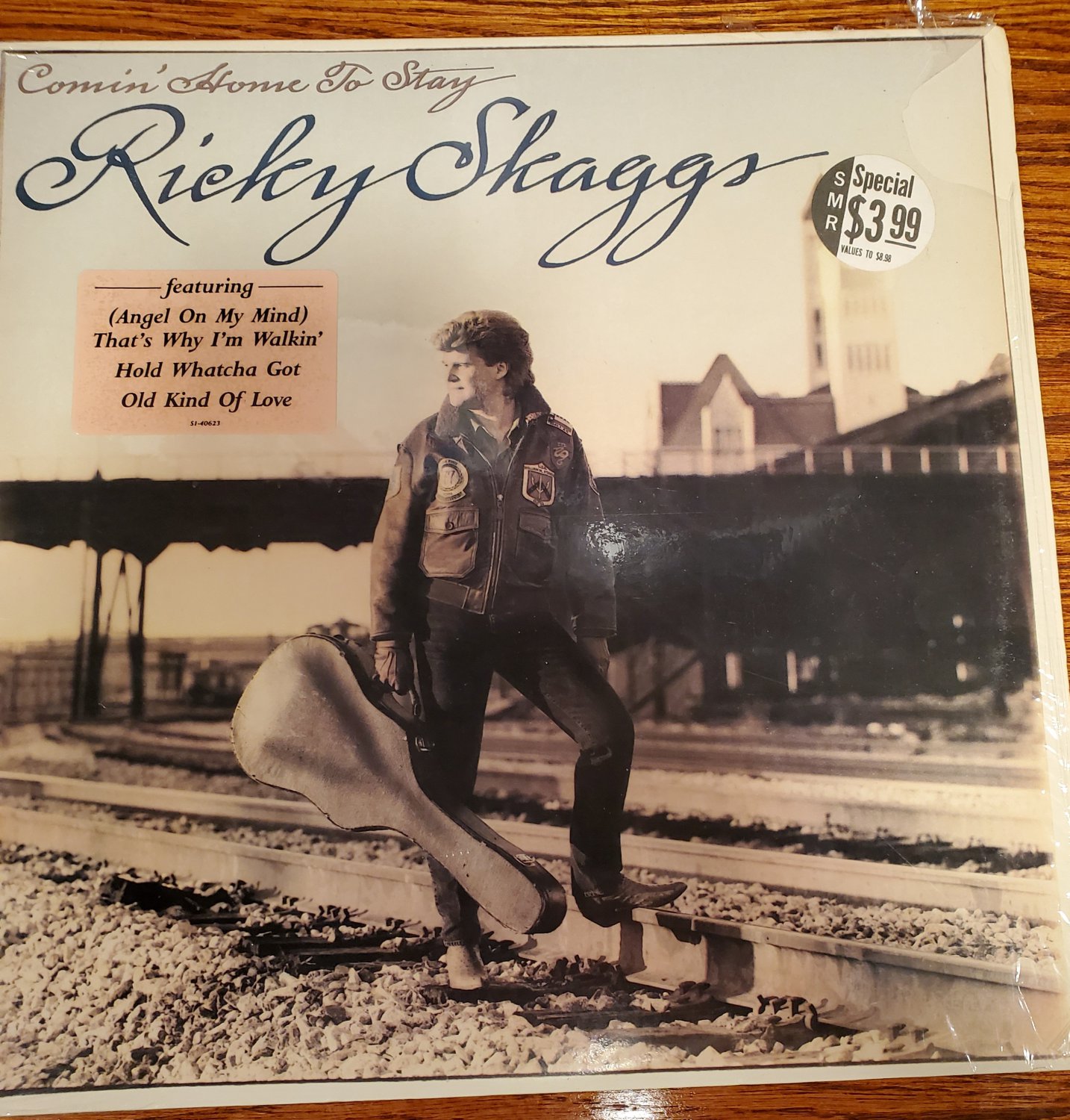Ricky Skaggs Cominâ�� Home To Stay 33 RPM LP Record Vinyl 1987