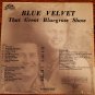 Blue Velvet That Great Bluegrass Show 33 RPM Vinyl LP Record 1981