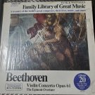Funk & Wagnall’s Family Library Of Great Music Beethoven Egmont Overture LP Record