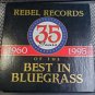Rebel Records 35 Years Of The Best In Bluegrass 1960-1995 Compact Disc 4 CD Set