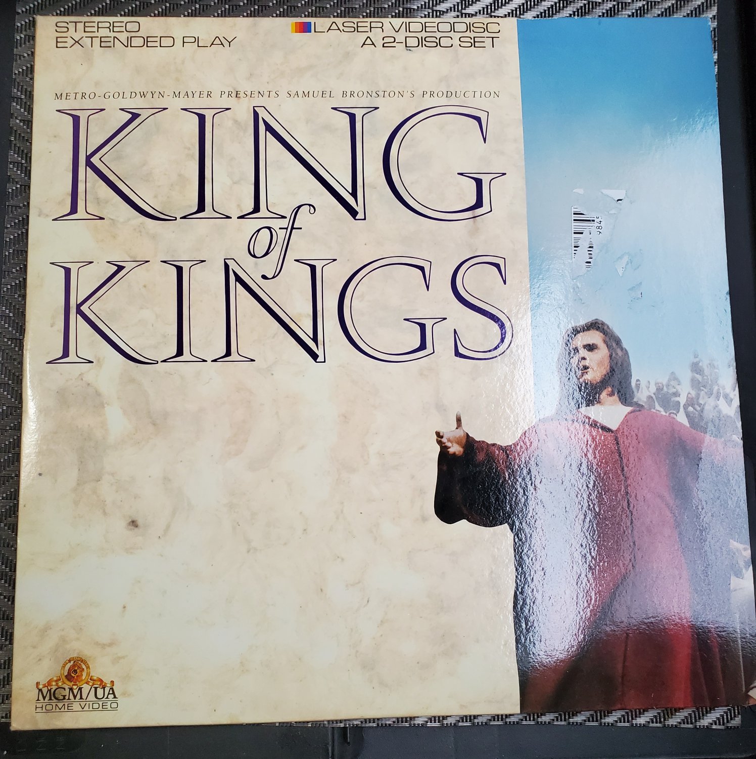Video Laserdisc King of Kings 2 Disc Set