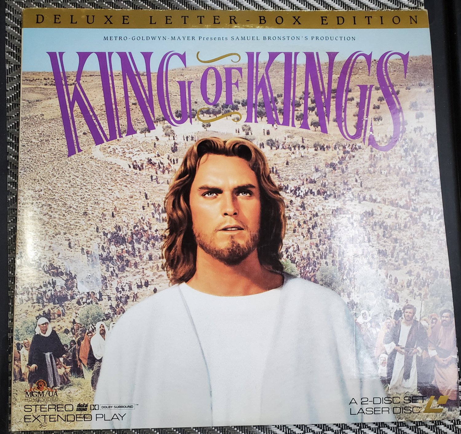 Video Laserdisc King of Kings Deluxe Letterbox Edition