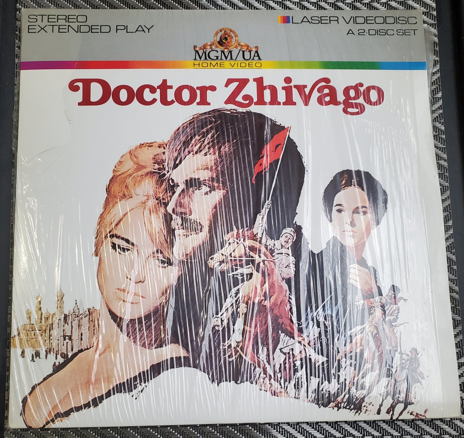 Video Laserdisc Doctor Zhivago Omar Sharif Alec Guinness
