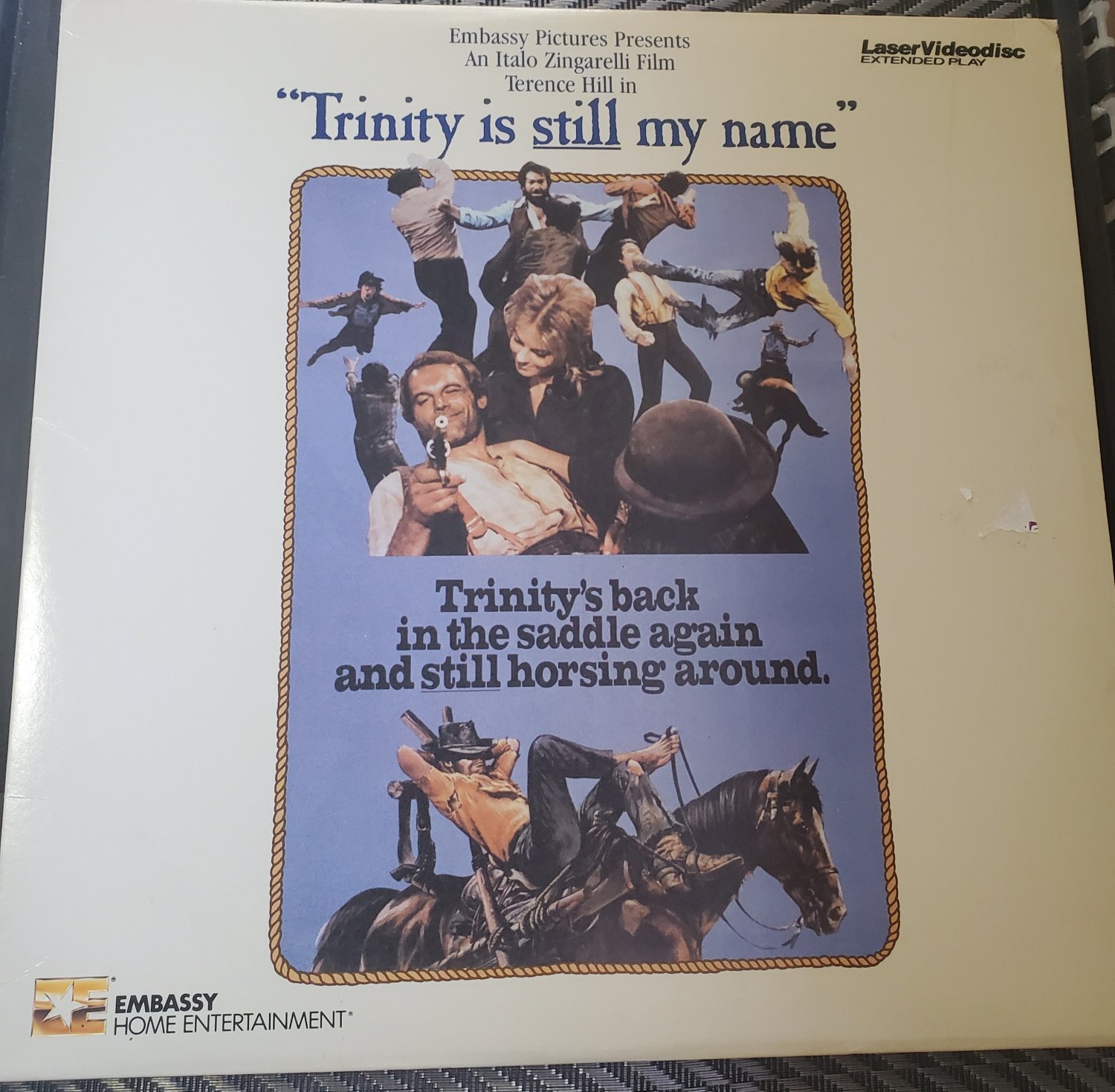 Video Laserdisc Trinity Is Still My Name