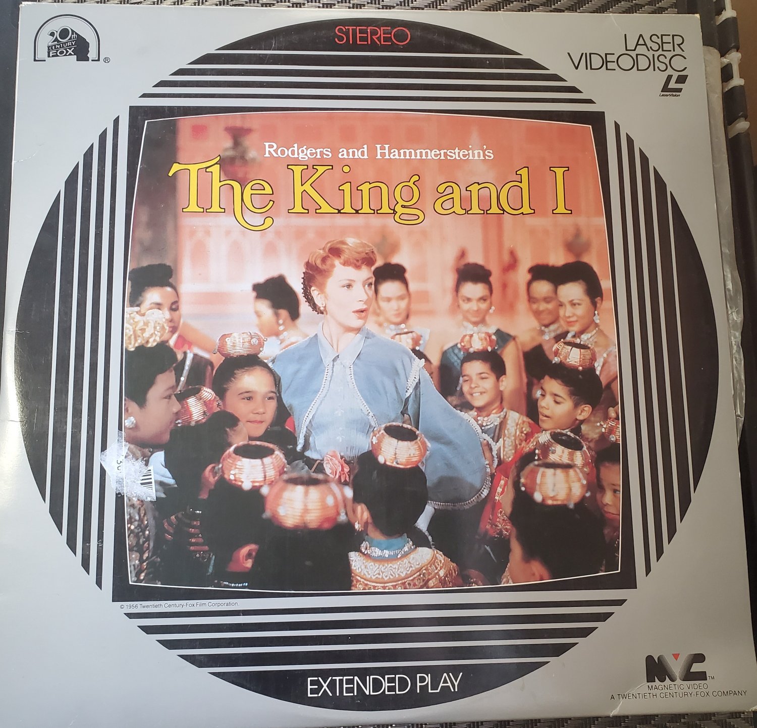 Video Laserdisc The King And I Yul Brynner Rita Moreno Rodgers and Hammerstein