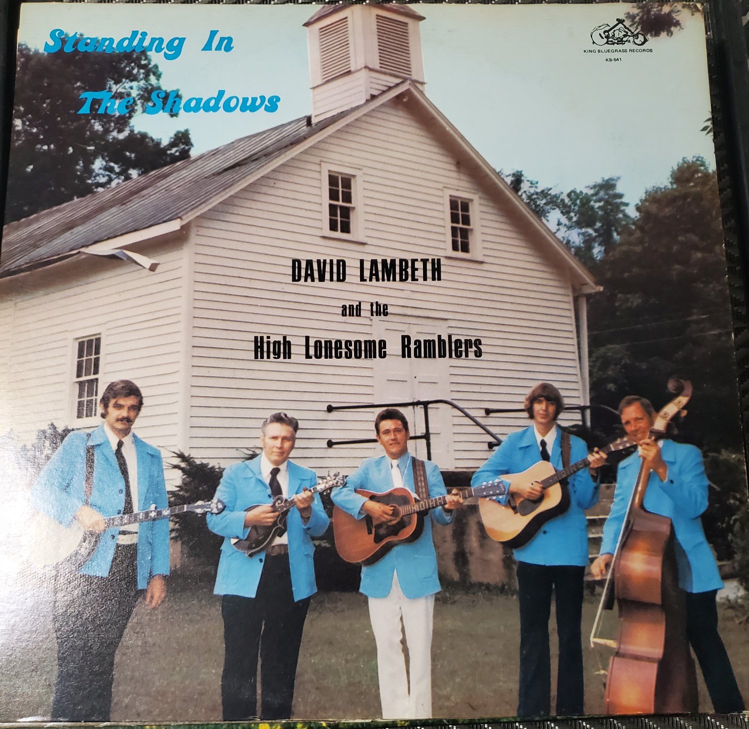David Lambeth & The High Lonesome Ramblers Standing In The Shadows Vinyl RPM LP Record