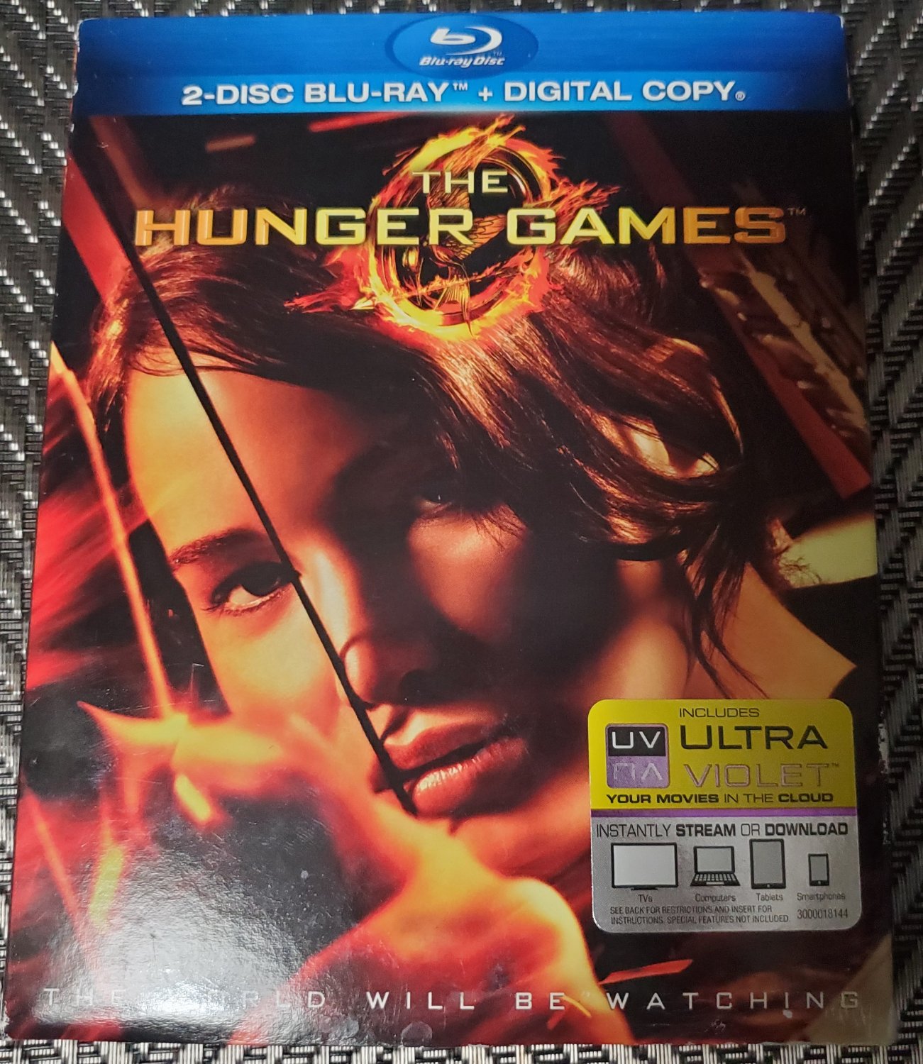 The Hunger Games 2 Disc Blu Ray