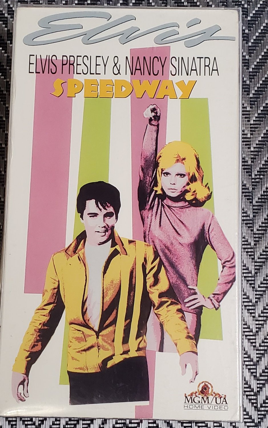 VHS Video Tape VHS Elvis Presley Movie Nancy Sinatra Speedway