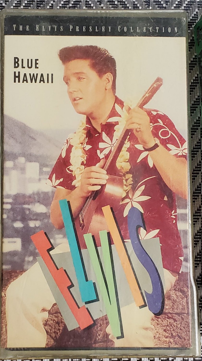 VHS Video Tape VHS Elvis Presley Movie Blue Hawaii Angela Lansbury