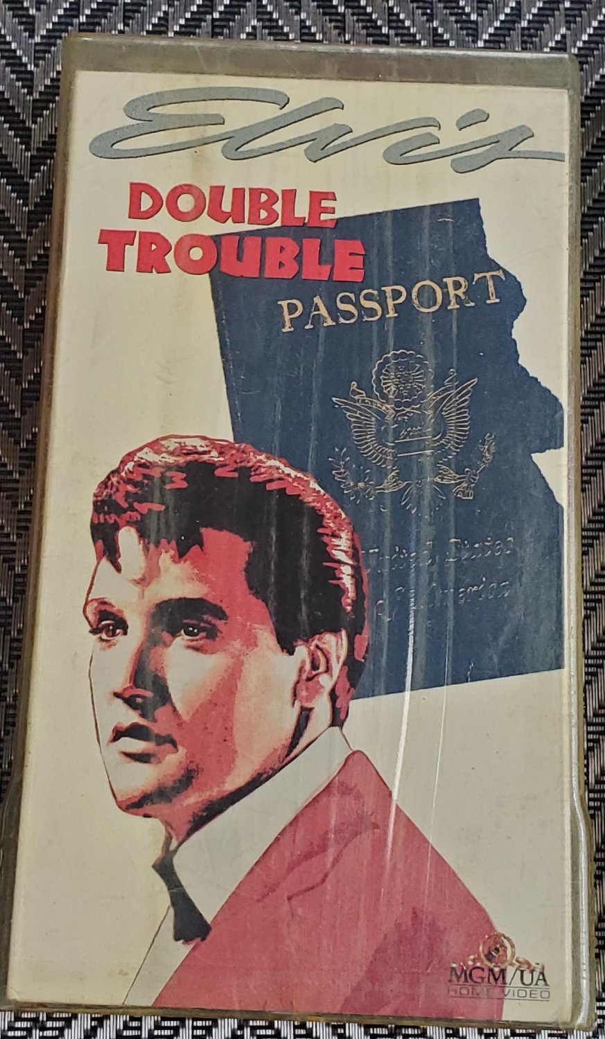 VHS Video Tape VHS Elvis Presley Movie Double Trouble