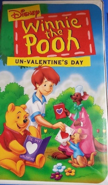 Movie Video Tape Disney VHS Winnie The Pooh Un-Valentine's Day