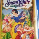 Movie Video Tape Walt Disney Masterpiece Collection Snow White and the Seven Dwarves VHS