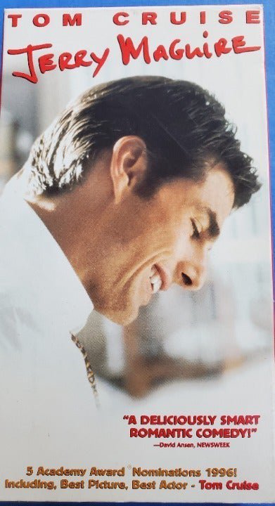 Movie Video Tape Jerry MaGuire VHS Tom Cruise Cuba Gooding Jr