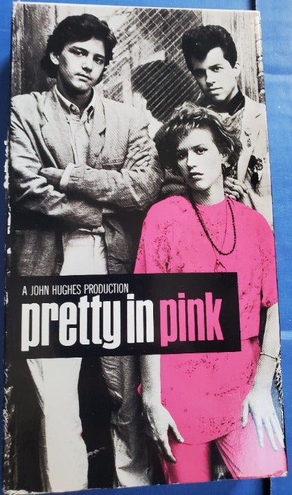 Movie Video Tape Pretty In Pink VHS Molly Ringwald Andrew McCarthy Jon Cryer