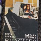 Movie Video Tape VHS Beaches Bette Midler Barbara Hershey