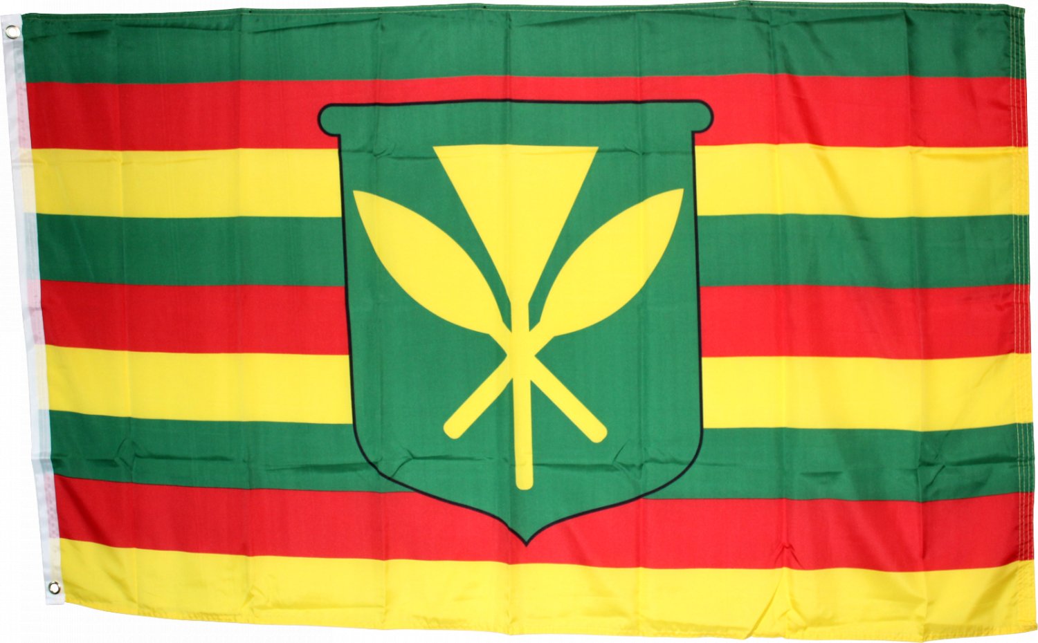 Kanaka Maoli Flag Of Hawaii Native Hawaiian Royal Polynesian 5X8 Rough