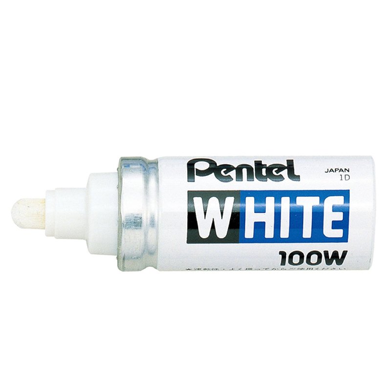 Pentel X100W Board Point Paint White Marker - White #7336