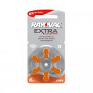 Rayovac PR-48 (13) Extra Advanced Hearing-Aid Battery (6pcs per pack) #9235