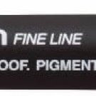 Uni Pin CS3-200(S) Chisel 3.0mm Fine Liner Drawing Pen - Black Ink #16323
